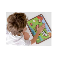 Quebra Cabeça de Encaixe Fazendinha Animais Babebi na internet