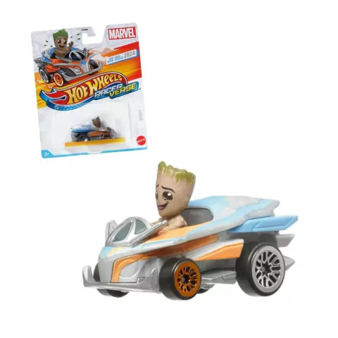 Carrinho Hot Wheels Racer Verse Vingadores Groot