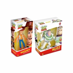 Kit 2x Bonecos Toy Story Woody e Buzz Vinil Articulado - comprar online