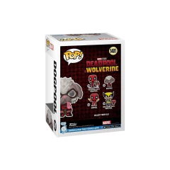 Boneco Funko Pop! Deadpool & Wolverine Dogpool - 4Best Play - e-commerce de brinquedos infantis