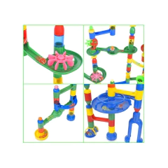 Imagem do Pista de Bolinhas Rola Bola Blocos de Montar 109 peças