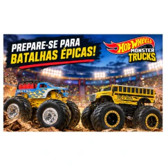 Carrinho Hot Wheels Monster Truck 2u Haul Y'all x Too S'cool