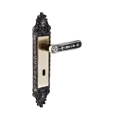 Fechadura interna colonial alavanca 55mm latonado Aliança - comprar online