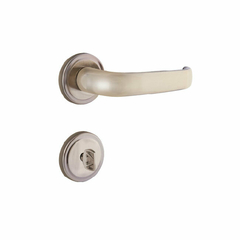 Fechadura banheiro orion anatomic 55mm bronze latonado Aliança Metalurgica