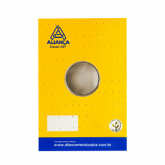 cartela puxador botão concavo 25mm oxidado alianca - comprar online