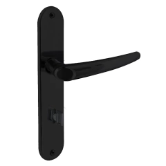 Fechadura Joy Espelho Banheiro 40mm Preto F Aliança