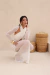 Vestido Feminino Tule Off White