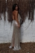 Vestido Feminino Drapeado Paetê - loja online
