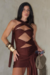 Maiô Body Feminino Marrom - comprar online