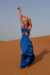 Vestido Feminino Azul Recortes Argola - comprar online