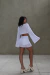 Cropped Feminino Crochet Branco - comprar online