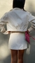 Mini Saia Feminina Off White - loja online