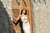 Imagem do Top Argola Feminino Off White com Flor (Tamanho unico)