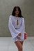 Saia Feminina Crochet Branco - loja online