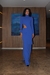 Saia Longa Feminina Azul - Elok Store