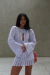 Saia Feminina Crochet Branco na internet