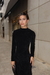 Imagem do Vestido Feminino Midi Tricot Canelado
