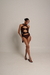 Maiô Body Feminino Marrom - comprar online