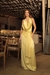 Vestido Feminino Drapeado Amarelo - comprar online