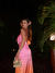Vestido Feminino Degradê Rosa e Laranja - comprar online