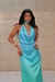 Vestido Feminino Degradê Azul e Verde na internet