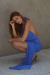 Vestido Feminino Curto Azul