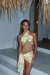 Top Cruzado Feminino Amarelo Paisley - comprar online