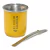 Mate Acero Veracruz Amarillo + Bombilla - comprar online