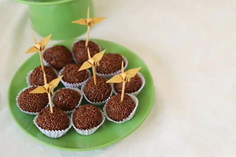 10 Mini topper tsuru de origami