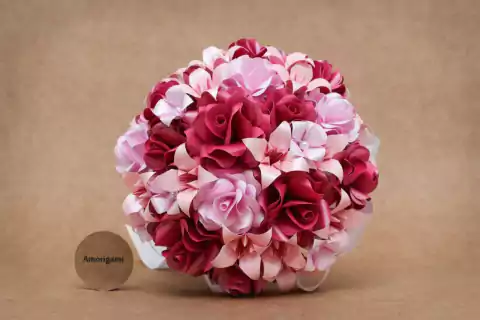 Buquê de origami Sol {noiva}