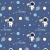 Kit Berço Tricot - Tema Astronauta Azul - comprar online