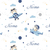 Kit Berço Tricot - Tema Urso Aviador - comprar online