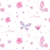Kit Manta + Naninha Algodão - Tema Borboleta Aquarela - comprar online