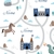 Fronha Infantil Algodão - Tema Castelo Azul na internet