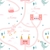 Kit Manta + Naninha Plush - Tema Castelo Rosa - comprar online