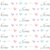 Travesseiro Algodão - Tema Coração Candy - comprar online