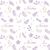 Fronha Infantil Algodão - Tema Estrela & Folhas Lilás - comprar online