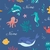 Fronha Infantil Algodão - Tema Fundo do Mar Azul - comprar online