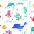 Trocador em Tricot - Tema Fundo do Mar Branco - comprar online