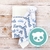Kit Manta + Naninha Plush - Tema Panda