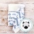 Kit Manta + Naninha Plush - Tema Zebra - comprar online