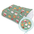 Manta Plush - Tema Bolas de Natal Verde - comprar online