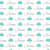 Kit Manta + Naninha Plush - Tema Nuvem - comprar online