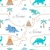 Kit Manta + Naninha Algodão - Tema Parque dos Dinossauros - comprar online