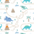 Robe Adulto Algodão - Tema Parque dos Dinossauros - comprar online