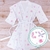 Robe Adulto Tricot - Tema Borboleta Aquarela