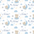 Kit Berço Tricot - Tema Ursinho Céu - comprar online