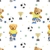 Robe Adulto Algodão - Tema Urso Brasil - comprar online