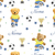 Kit Berço Tricot - Tema Urso Brasil - comprar online