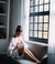 Imagem do Robe para Noivas em gloss com toque de seda - Vitória
